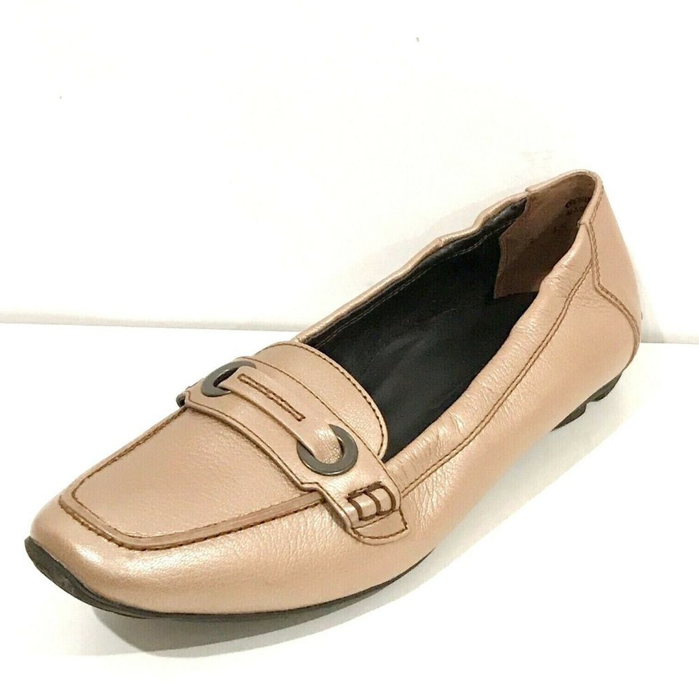 PAUL GREEN CARMEN Bronze Loafers Designer Shoes